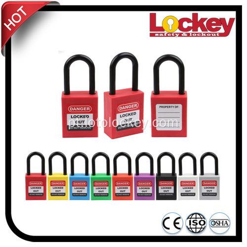 Nylon Shackle High Security Master Key Padlock